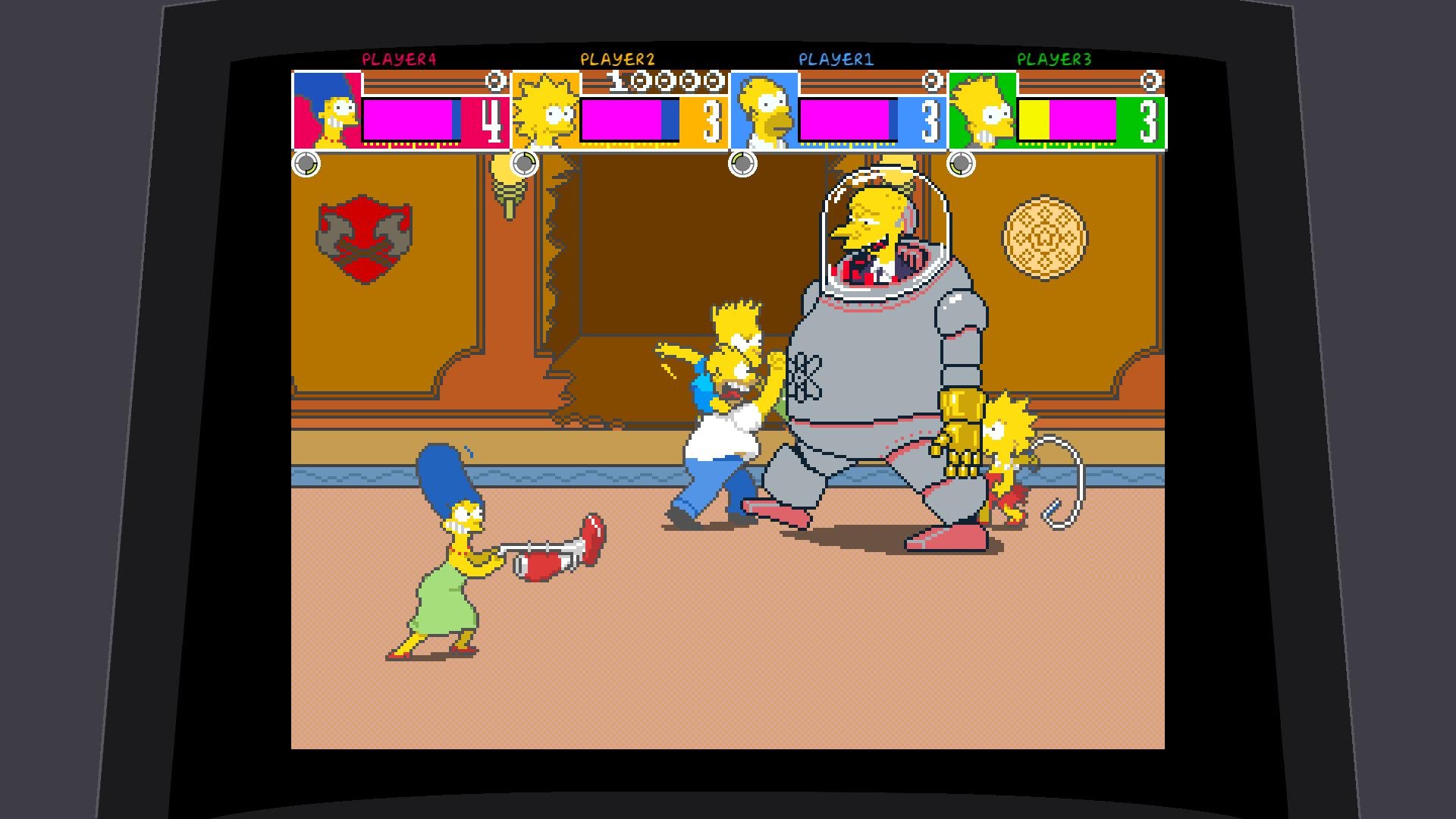 the simpsons the arcade game pc